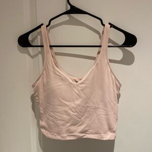 Pink Lululemon align tank top